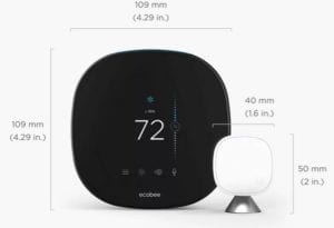 Ecobee Smart Thermostat Pro – Heating Green
